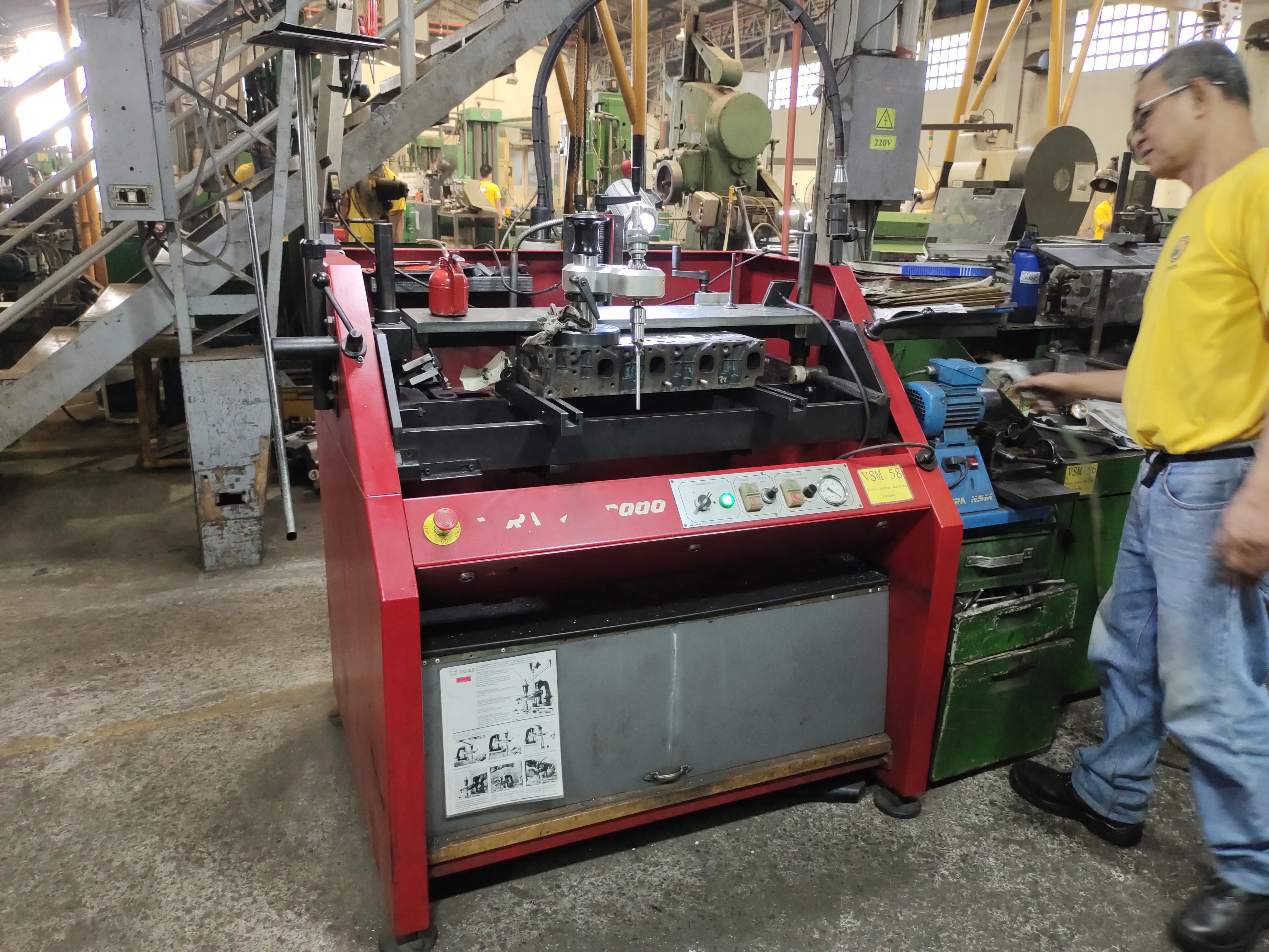 CNC machine operator